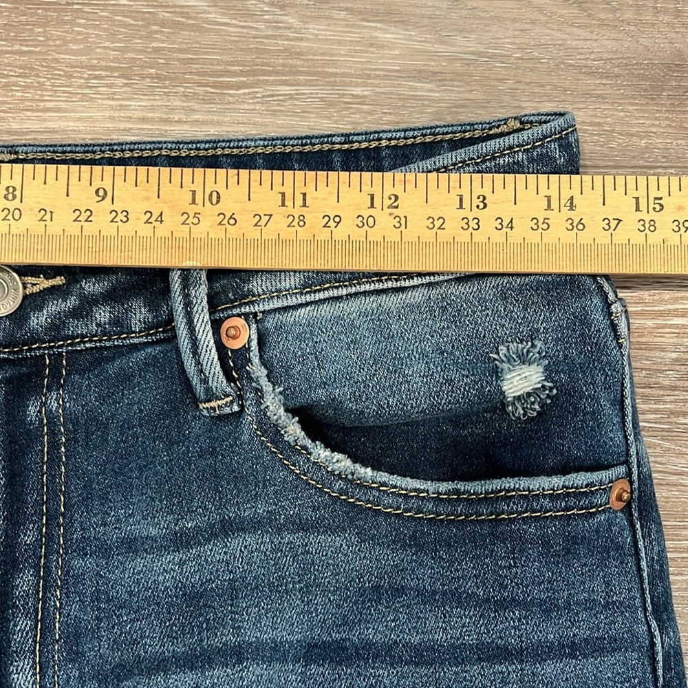 Artemis Vintage Distressed Straight Leg Jeans - Picture 5 of 15